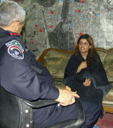 female suicide bomber in Iraq